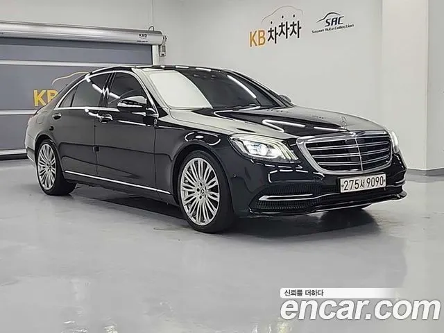 MERCEDES-BENZ S-CLASS W222 2019 — 108 249 км, чёрный, Корея — под ключ — фото 4