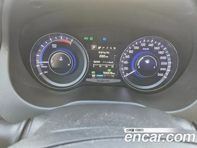 HYUNDAI GRANDEUR HYBRID 2016 — 154 000 км, чёрный, Корея — под ключ — фото 8