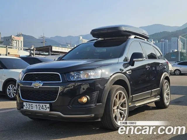 CHEVROLET CAPTIVA 2013 — 119 690 км, чёрный, Корея — под ключ — фото 2
