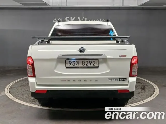 KGM KORANDO SPORTS 2016 — 113 914 км, белый, Корея — под ключ — фото 2