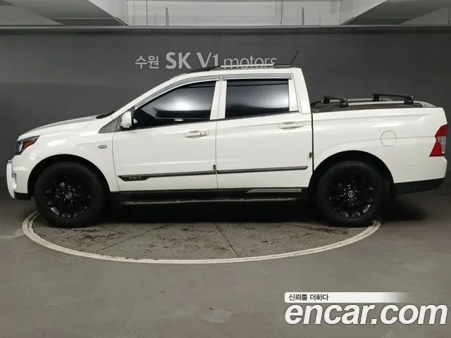 KGM KORANDO SPORTS 2016 — 113 914 км, белый, Корея — под ключ — фото 3