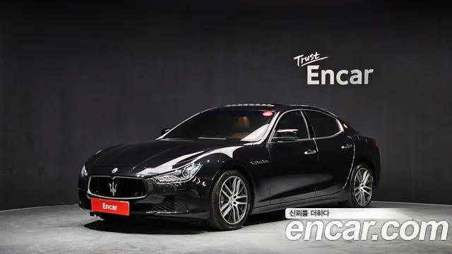 MASERATI GHIBLI — из Кореи под ключ