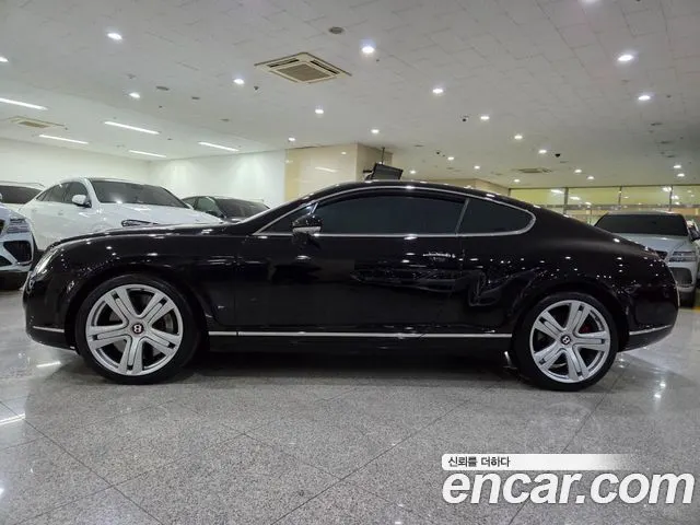 BENTLEY CONTINENTAL 2007 — 92 428 км, чёрный, Корея — под ключ — фото 3