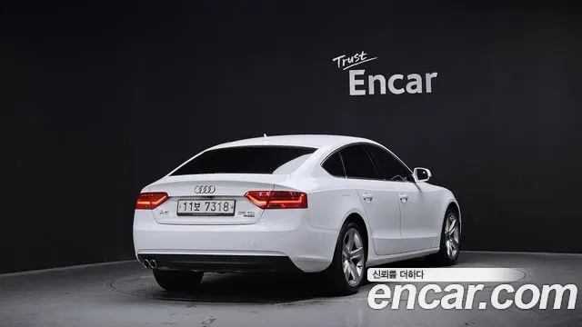 AUDI A5 2015 — 59 526 км, белый, Корея — под ключ — фото 2