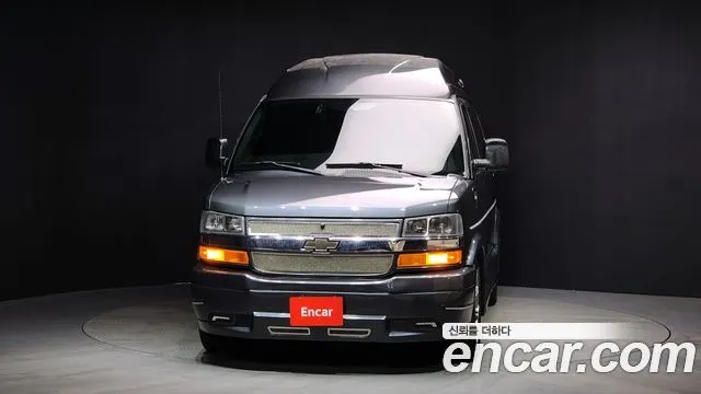 CHEVROLET EXPRESS VAN 2017 — 115 968 км, серый, Корея — под ключ — фото 3
