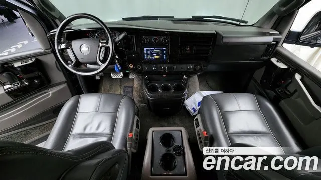 CHEVROLET EXPRESS VAN 2017 — 115 968 км, серый, Корея — под ключ — фото 7