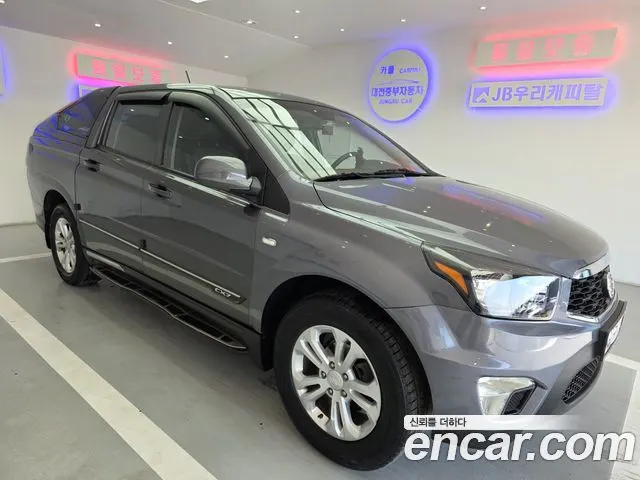 KGM KORANDO SPORTS 2017 — 201 818 км, серый, Корея — под ключ — фото 1