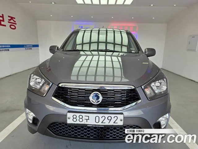 KGM KORANDO SPORTS 2017 — 201 818 км, серый, Корея — под ключ — фото 3