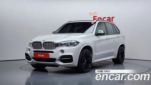 BMW X5 2017 — 123 129 км, белый, Корея — под ключ — фото 1