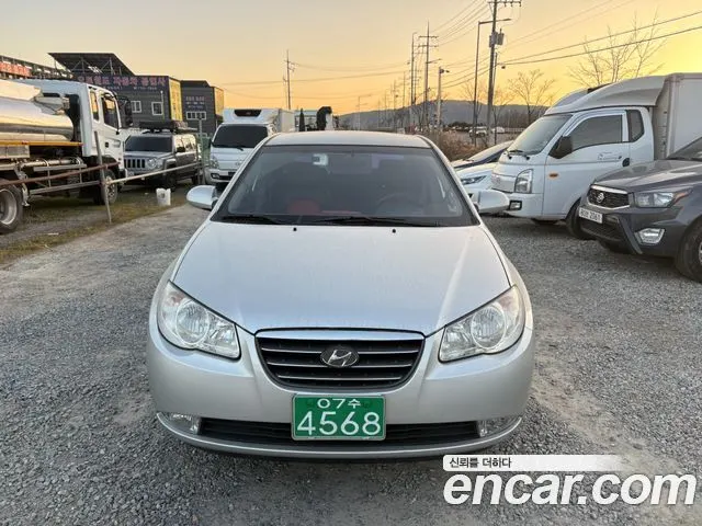 HYUNDAI AVANTE 2007 — 150 608 км, серебристо-серый, Корея — под ключ — фото 1
