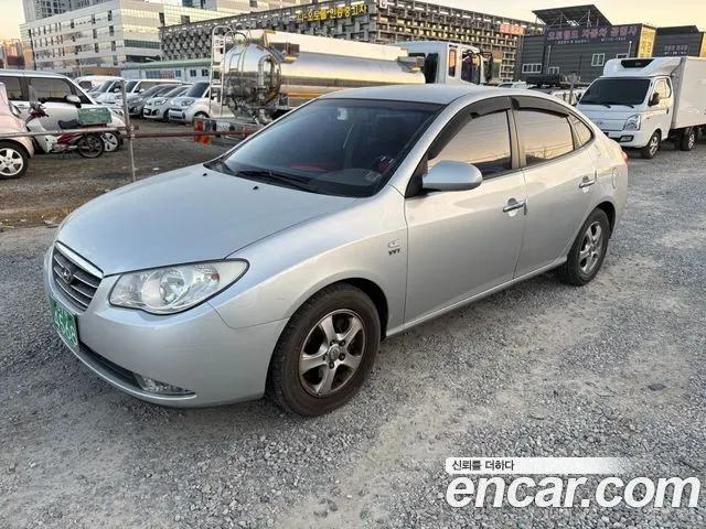 HYUNDAI AVANTE 2007 — 150 608 км, серебристо-серый, Корея — под ключ — фото 2