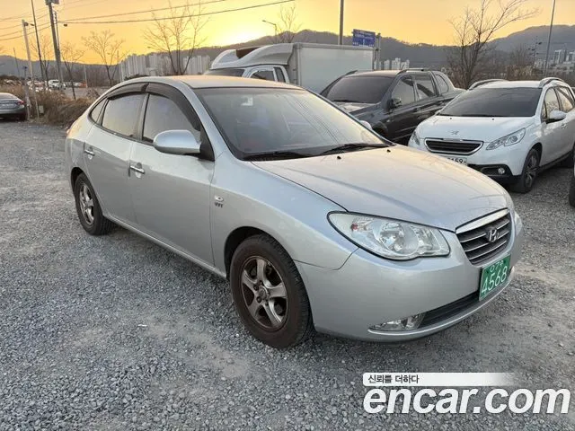 HYUNDAI AVANTE 2007 — 150 608 км, серебристо-серый, Корея — под ключ — фото 6
