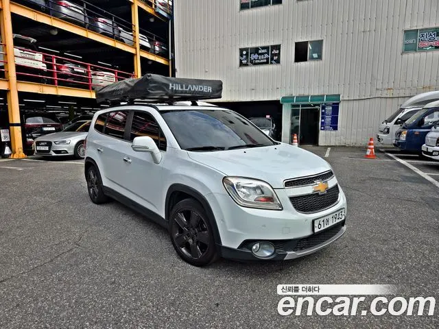 CHEVROLET ORLANDO 2015 — 128 939 км, белый, Корея — под ключ — фото 3