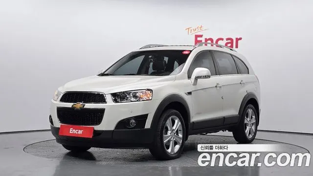 CHEVROLET CAPTIVA 2012 — 146 027 км, белый-перламутр, Корея — под ключ — фото 1
