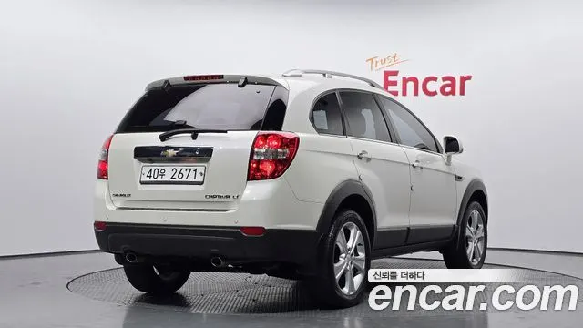 CHEVROLET CAPTIVA 2012 — 146 027 км, белый-перламутр, Корея — под ключ — фото 2
