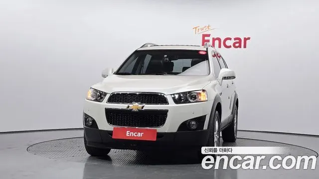 CHEVROLET CAPTIVA 2012 — 146 027 км, белый-перламутр, Корея — под ключ — фото 3