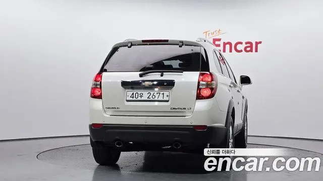 CHEVROLET CAPTIVA 2012 — 146 027 км, белый-перламутр, Корея — под ключ — фото 4