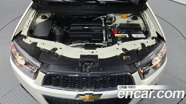 CHEVROLET CAPTIVA 2012 — 146 027 км, белый-перламутр, Корея — под ключ — фото 6