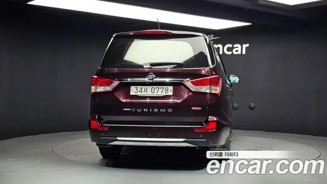 KGM KORANDO TURISMO 2016 — 111 547 км, коричневый, Корея — под ключ — фото 4