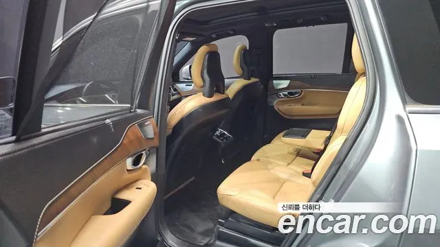 VOLVO XC90 2017 — 138 140 км, серебристо-серый, Корея — под ключ — фото 12
