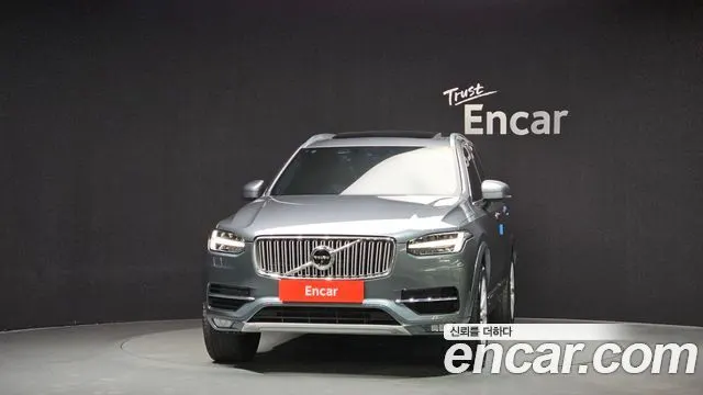 VOLVO XC90 2017 — 138 140 км, серебристо-серый, Корея — под ключ — фото 3