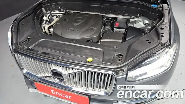 VOLVO XC90 2017 — 138 140 км, серебристо-серый, Корея — под ключ — фото 6
