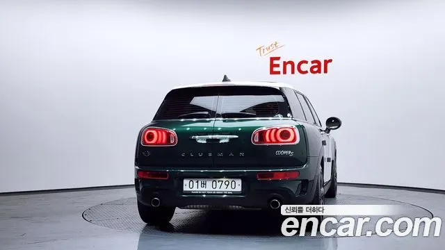 MINI COOPER S CLUBMAN 2016 — 134 356 км, зелёный, Корея — под ключ — фото 4