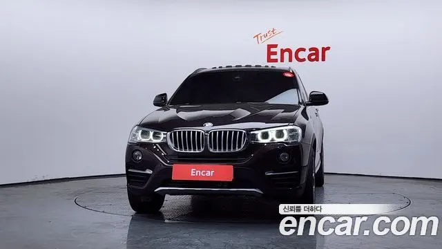 BMW X4 2016 — 99 212 км, коричневый, Корея — под ключ — фото 3