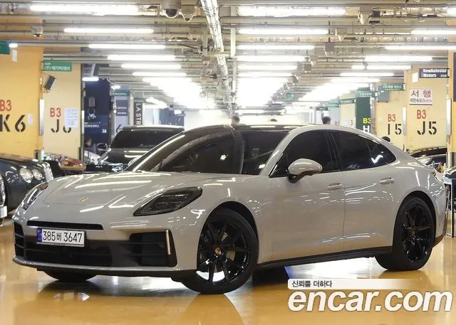 PORSCHE PANAMERA 2025 — 7 896 км, серебристо-серый, Корея — под ключ — фото 11