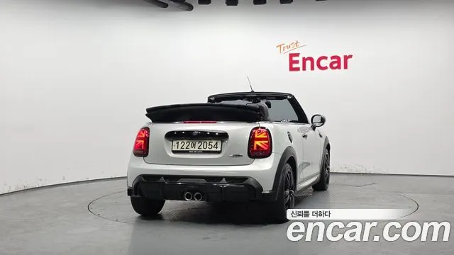 MINI COOPER S CONVERTIBLE 2023 — 7 645 км, серебристо-серый, Корея — под ключ — фото 4