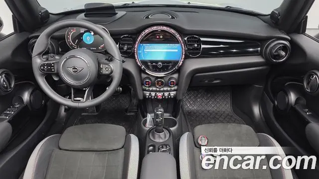 MINI COOPER S CONVERTIBLE 2023 — 7 645 км, серебристо-серый, Корея — под ключ — фото 7