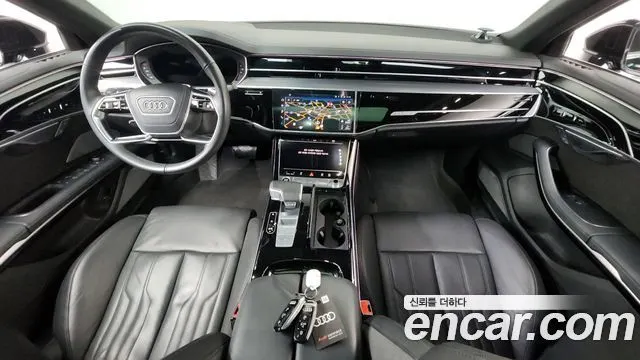 AUDI A8 2021 — 62 306 км, чёрный, Корея — под ключ — фото 7