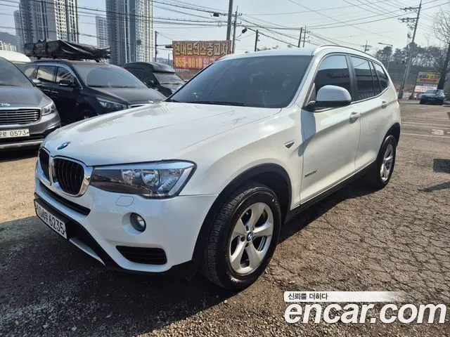 BMW X3 2016 — 94 380 км, белый, Корея — под ключ — фото 2