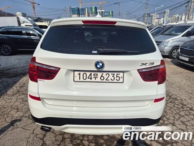 BMW X3 2016 — 94 380 км, белый, Корея — под ключ — фото 3