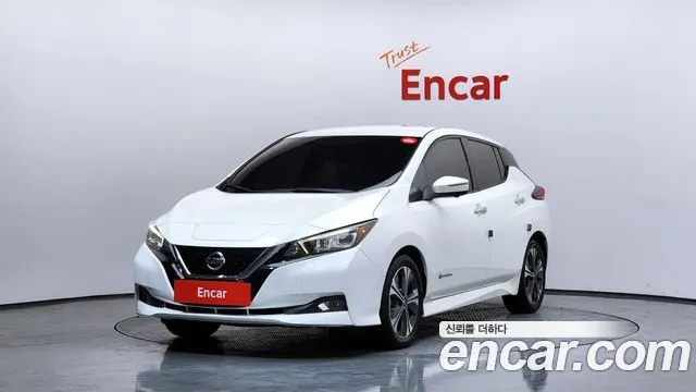 NISSAN LEAF (ZE1) 2019 — 94 275 км, белый, Корея — под ключ — фото 1