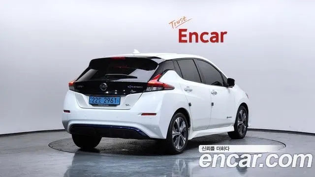 NISSAN LEAF (ZE1) 2019 — 94 275 км, белый, Корея — под ключ — фото 2