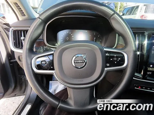 VOLVO S90 2017 — 140 544 км, серебристо-серый, Корея — под ключ — фото 7