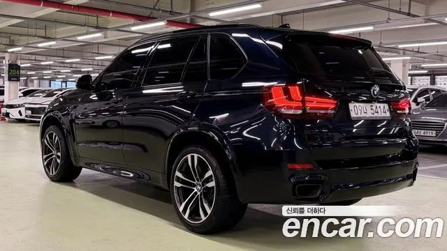 BMW X5 2016 — 142 348 км, чёрный, Корея — под ключ — фото 6