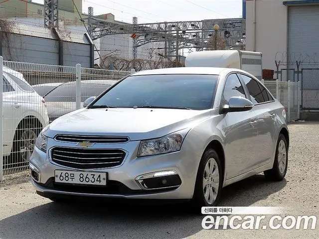 CHEVROLET AMAZING NEW CRUZE 2015 — 61 515 км, серебристый, Корея — под ключ — фото 2