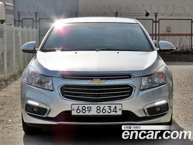 CHEVROLET AMAZING NEW CRUZE 2015 — 61 515 км, серебристый, Корея — под ключ — фото 11