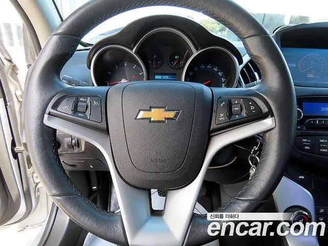 CHEVROLET AMAZING NEW CRUZE 2015 — 61 515 км, серебристый, Корея — под ключ — фото 8