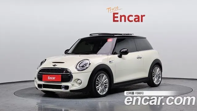 MINI COOPER S 2015 — 82 591 км, белый-перламутр, Корея — под ключ — фото 1