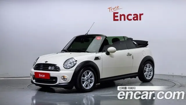 MINI COOPER CONVERTIBLE 2014 — 82 815 км, белый-перламутр, Корея — под ключ — фото 12
