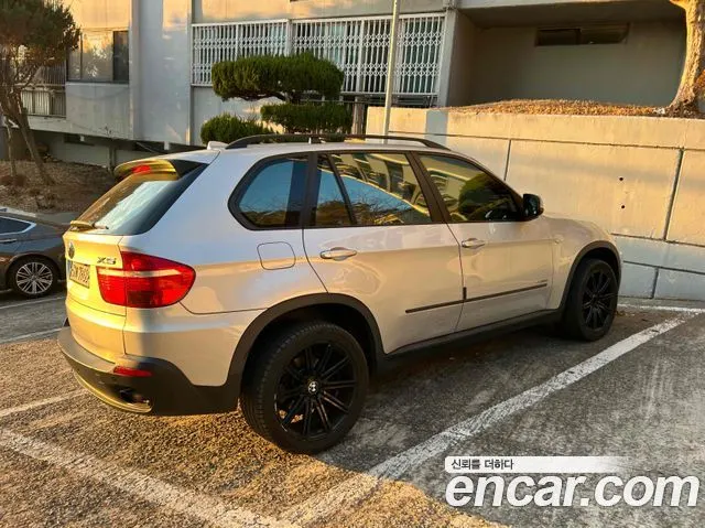 BMW X5 2009 — 260 000 км, серебристо-серый, Корея — под ключ — фото 1