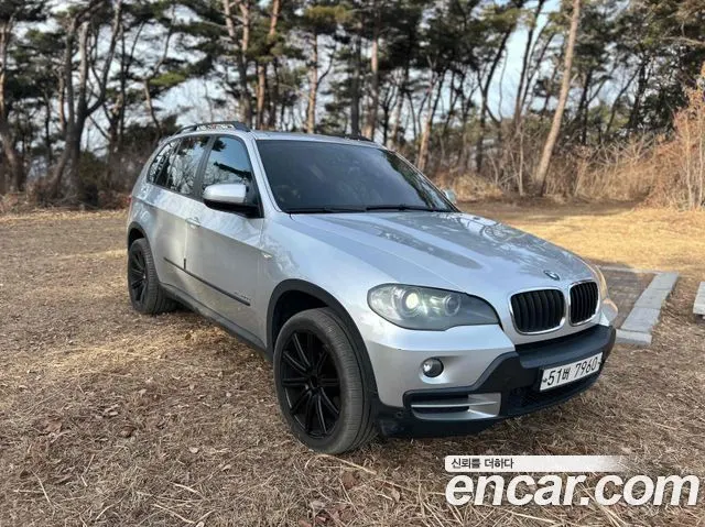 BMW X5 2009 — 260 000 км, серебристо-серый, Корея — под ключ — фото 2