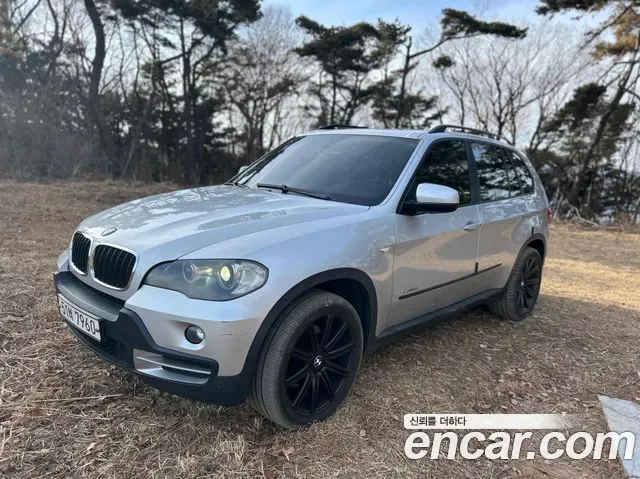 BMW X5 2009 — 260 000 км, серебристо-серый, Корея — под ключ — фото 3