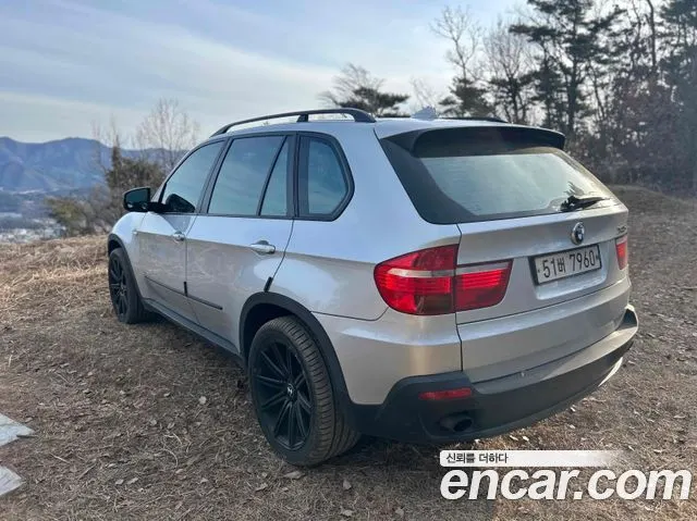 BMW X5 2009 — 260 000 км, серебристо-серый, Корея — под ключ — фото 4