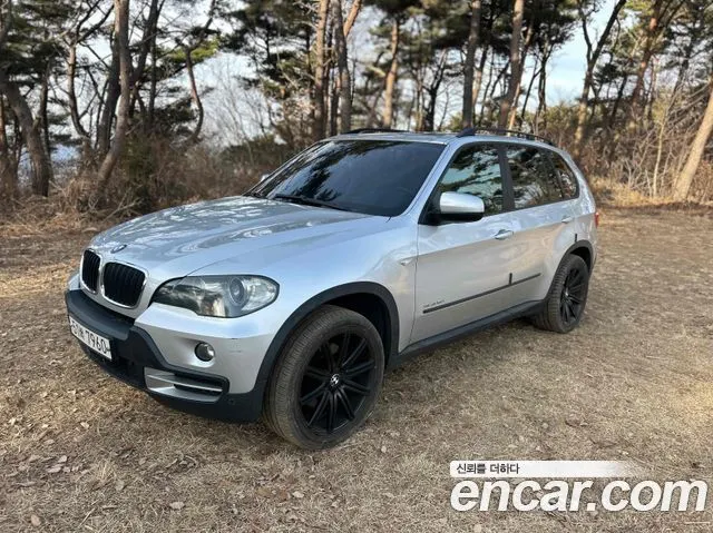 BMW X5 2009 — 260 000 км, серебристо-серый, Корея — под ключ — фото 5