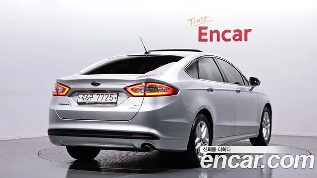 FORD FUSION 2013 — 78 744 км, серебристый, Корея — под ключ — фото 2