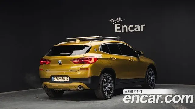 BMW X2 2019 — 45 328 км, жёлтый, Корея — под ключ — фото 2